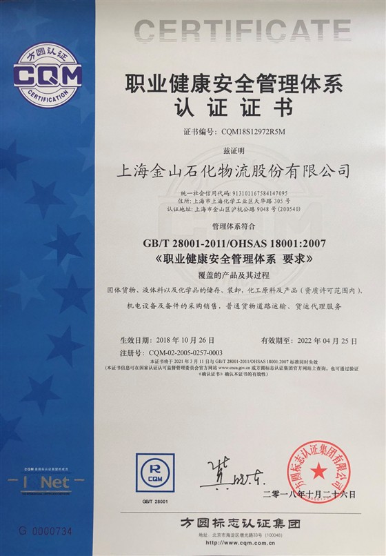 职业健康管理体系